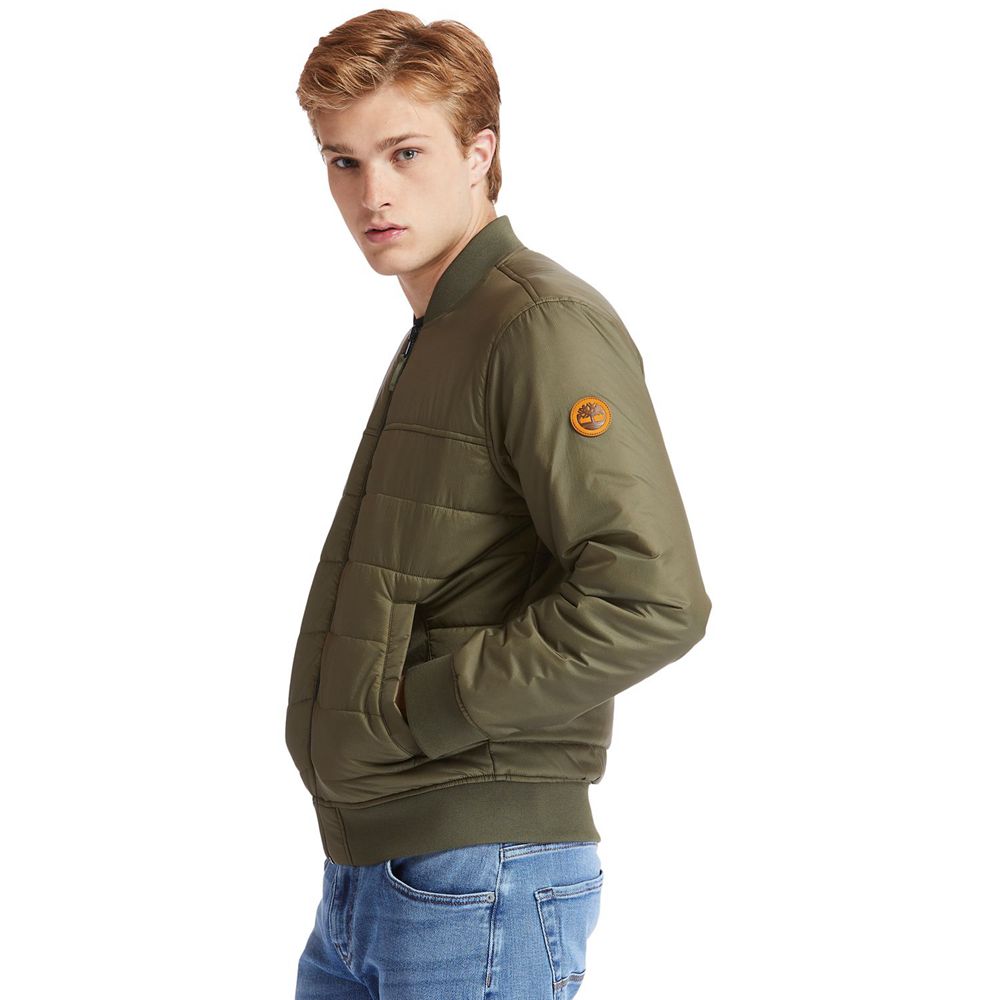 Jaqueta Masculino - Timberland Foss Mountain Reversible Lightweight - RBLQM2860 - Verde Oliva